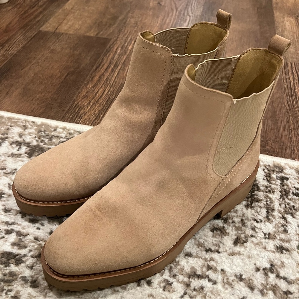 Sam Edelman Tan Ankle Boots
